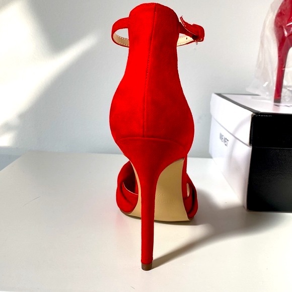 NWB! Nine West Red Heels! - Picture 3 of 8